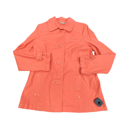 Jacket Denim By Field Gear In Coral, Size:M