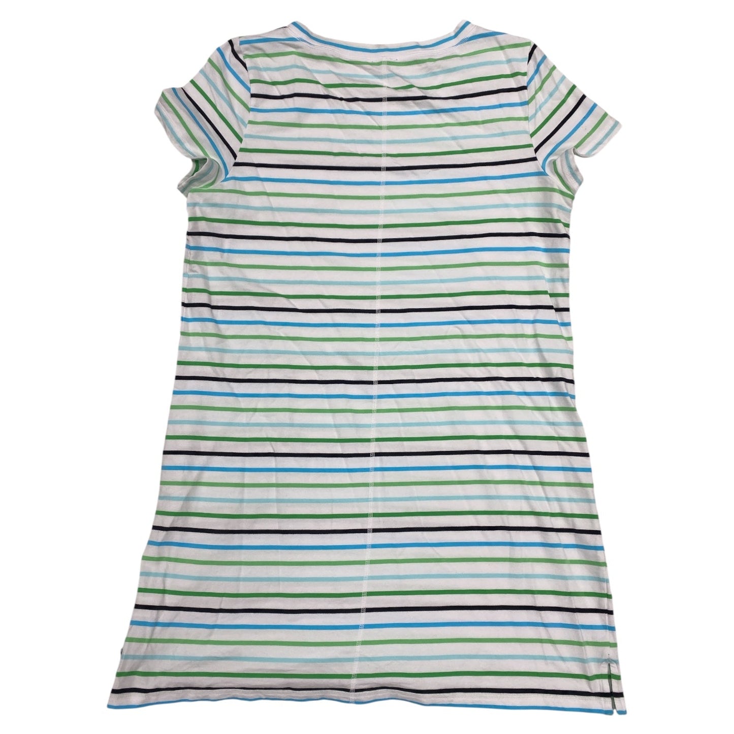 Dress Casual Midi By Talbots In Striped Pattern, Size:Xl