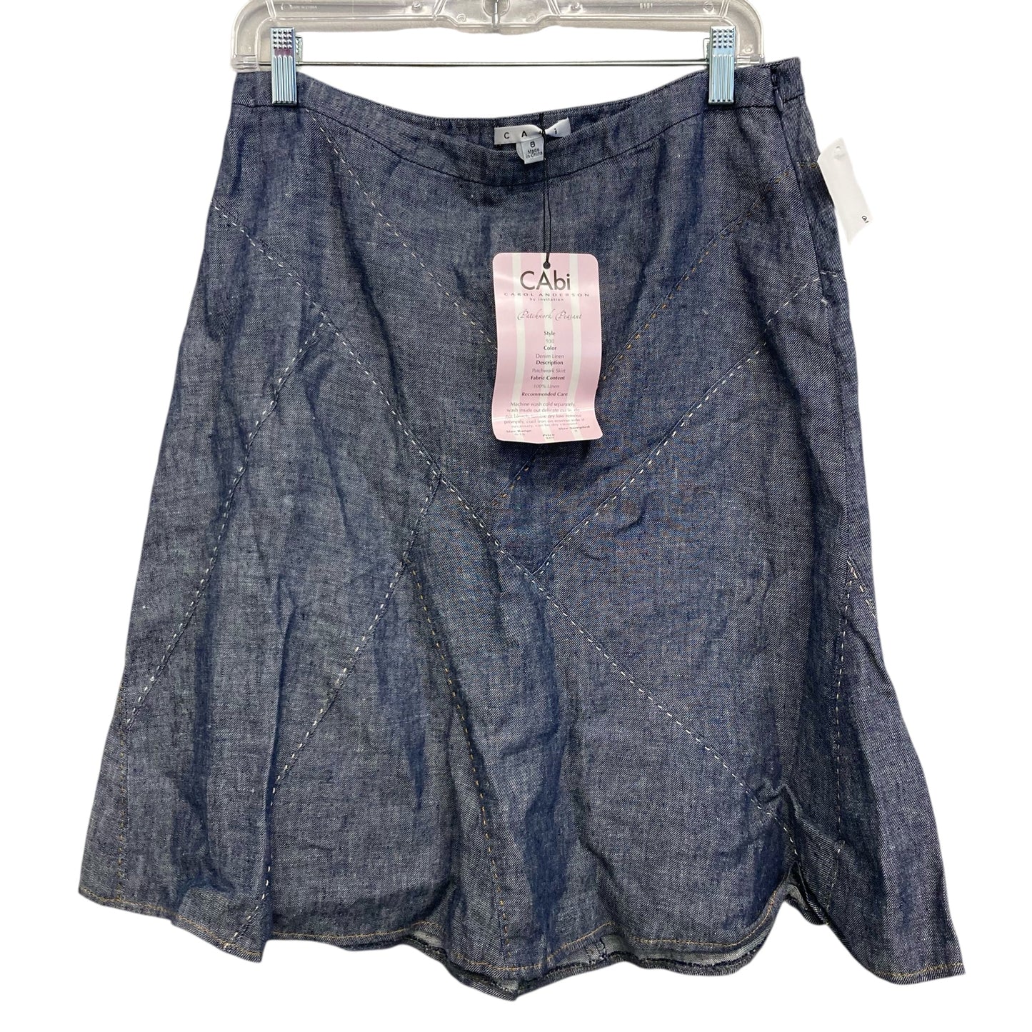 Skirt Mini & Short By Cabi In Blue Denim, Size:8