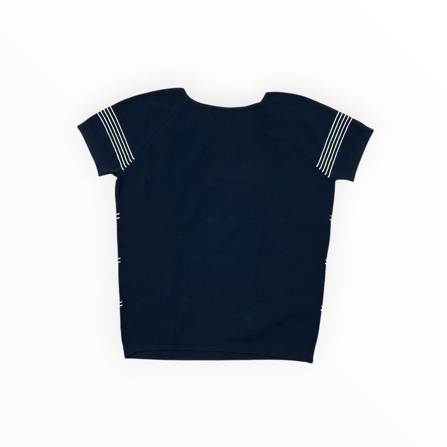 Top Ss By Finity In Black & White, Size:L