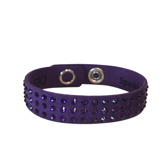 Bracelet Designer By Swarovski In Purple