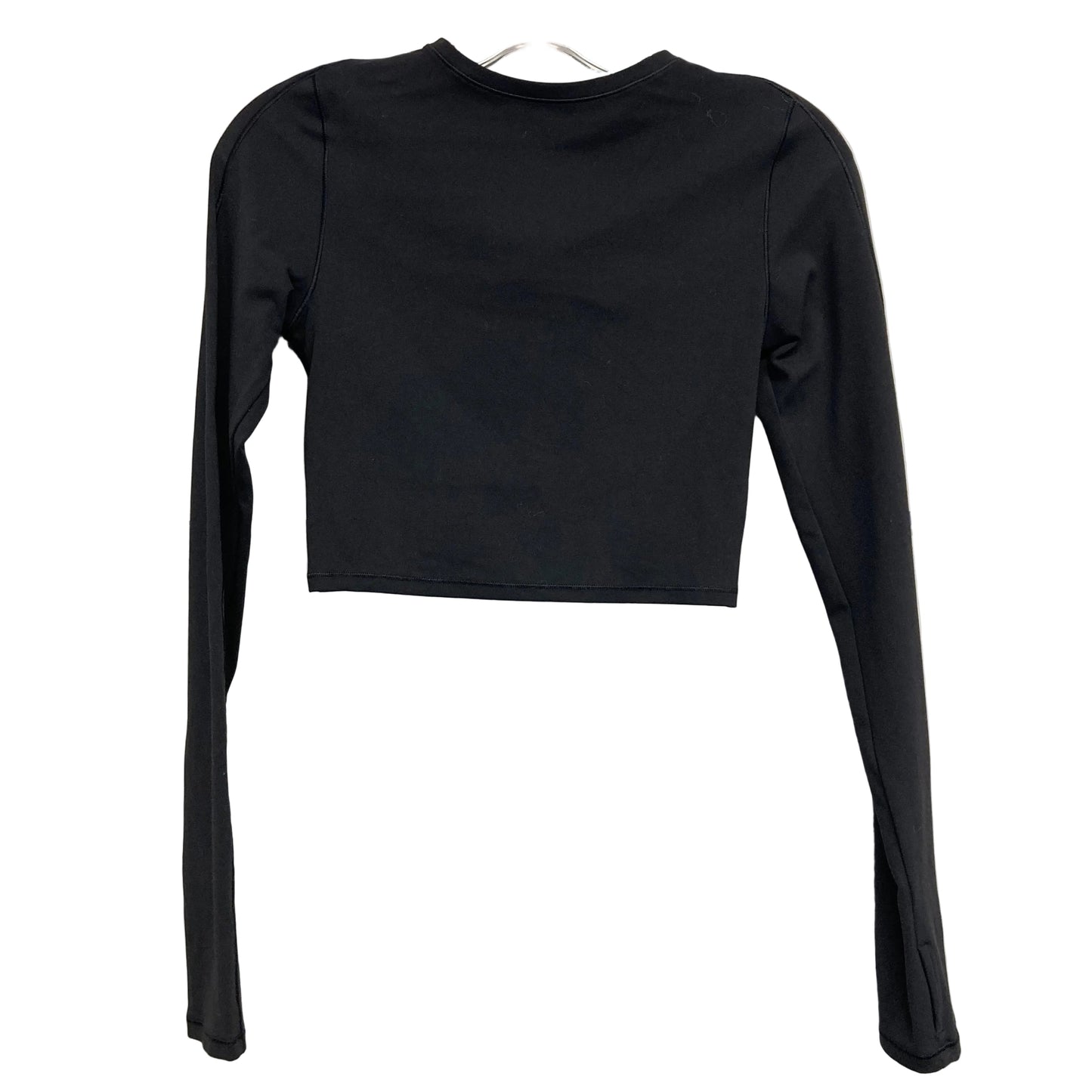 Athletic Top Ls Crewneck By Athleta In Black, Size:Xs