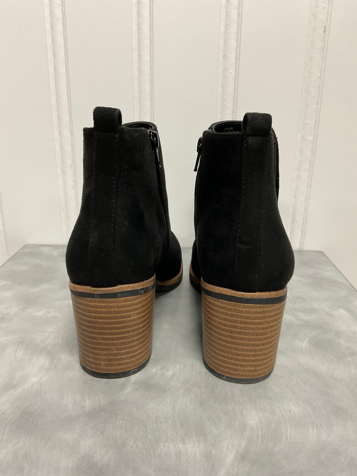 Boots Ankle Heels By White Mountain In Black, Size:9