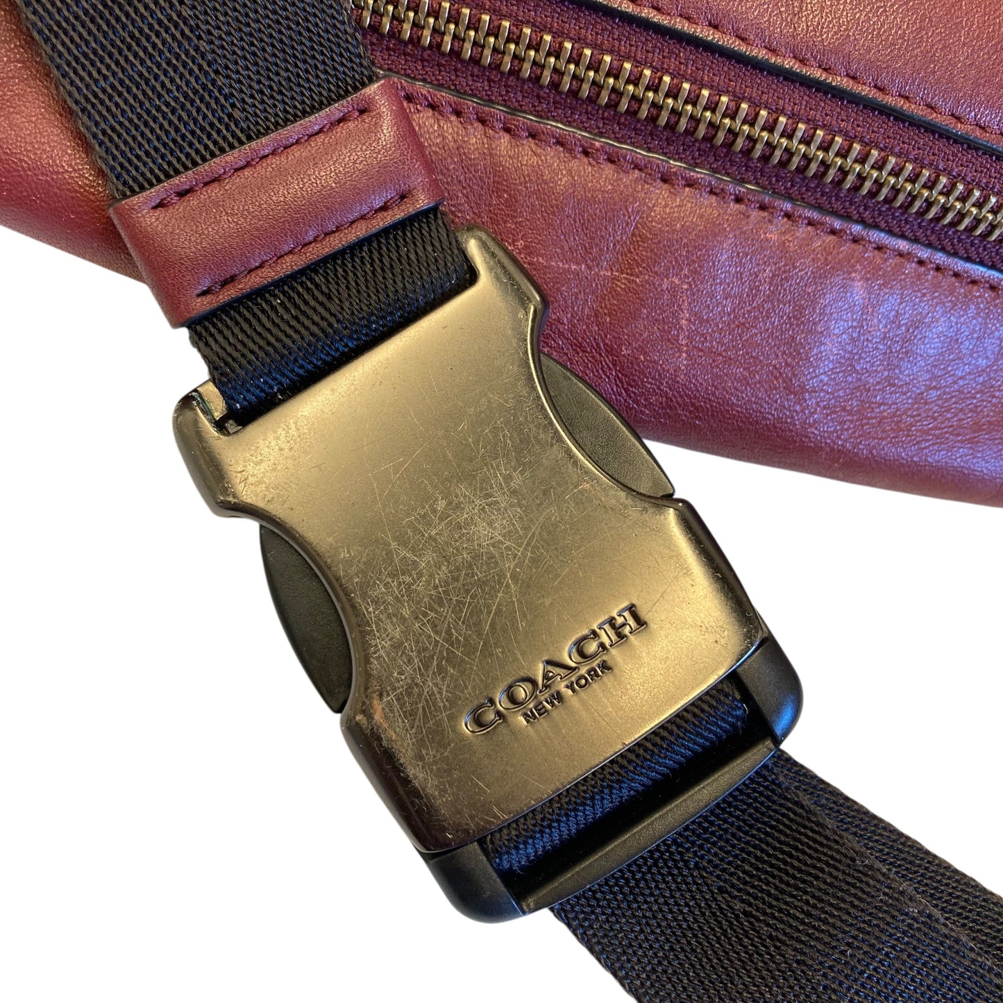 Belt Bag Designer By Coach In Red, Size:Large