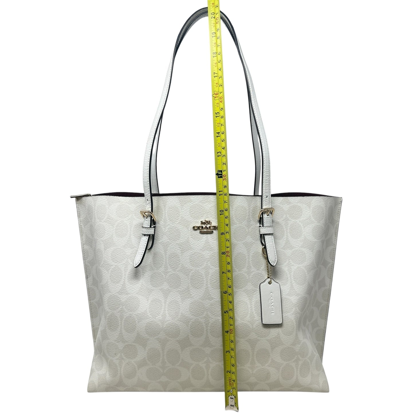 Mollie Tote Designer By Coach, Size: Medium
