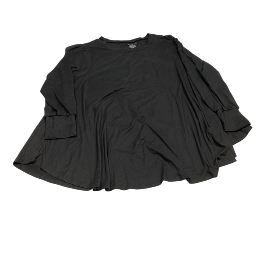 Top Ls Basic By Lane Bryant In Black, Size:3X