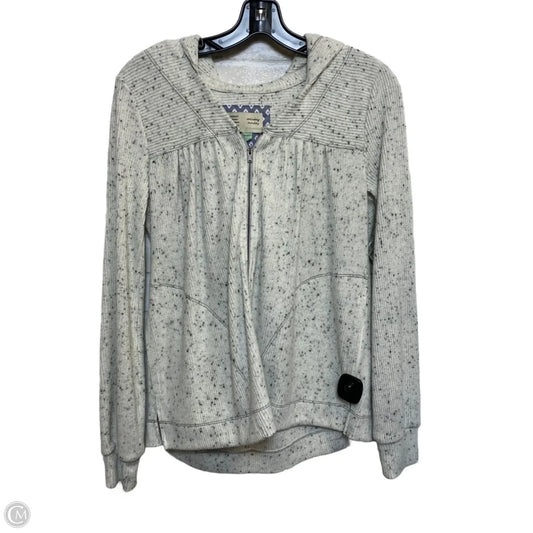 Sweatshirt Hoodie By Saturday/sunday In Cream, Size: S