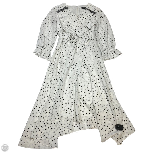Dress Casual Midi By Top Shop In Green, Size: M
