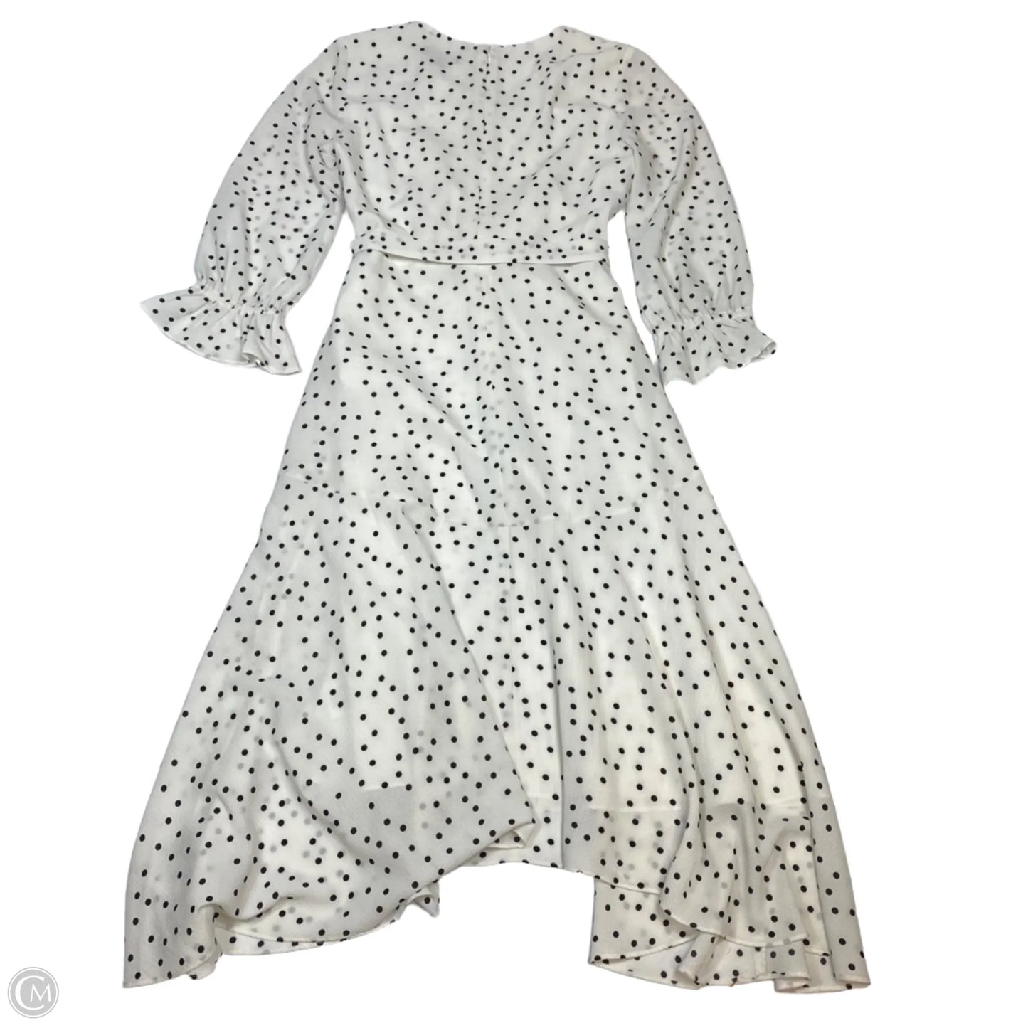Dress Casual Midi By Top Shop In Green, Size: M