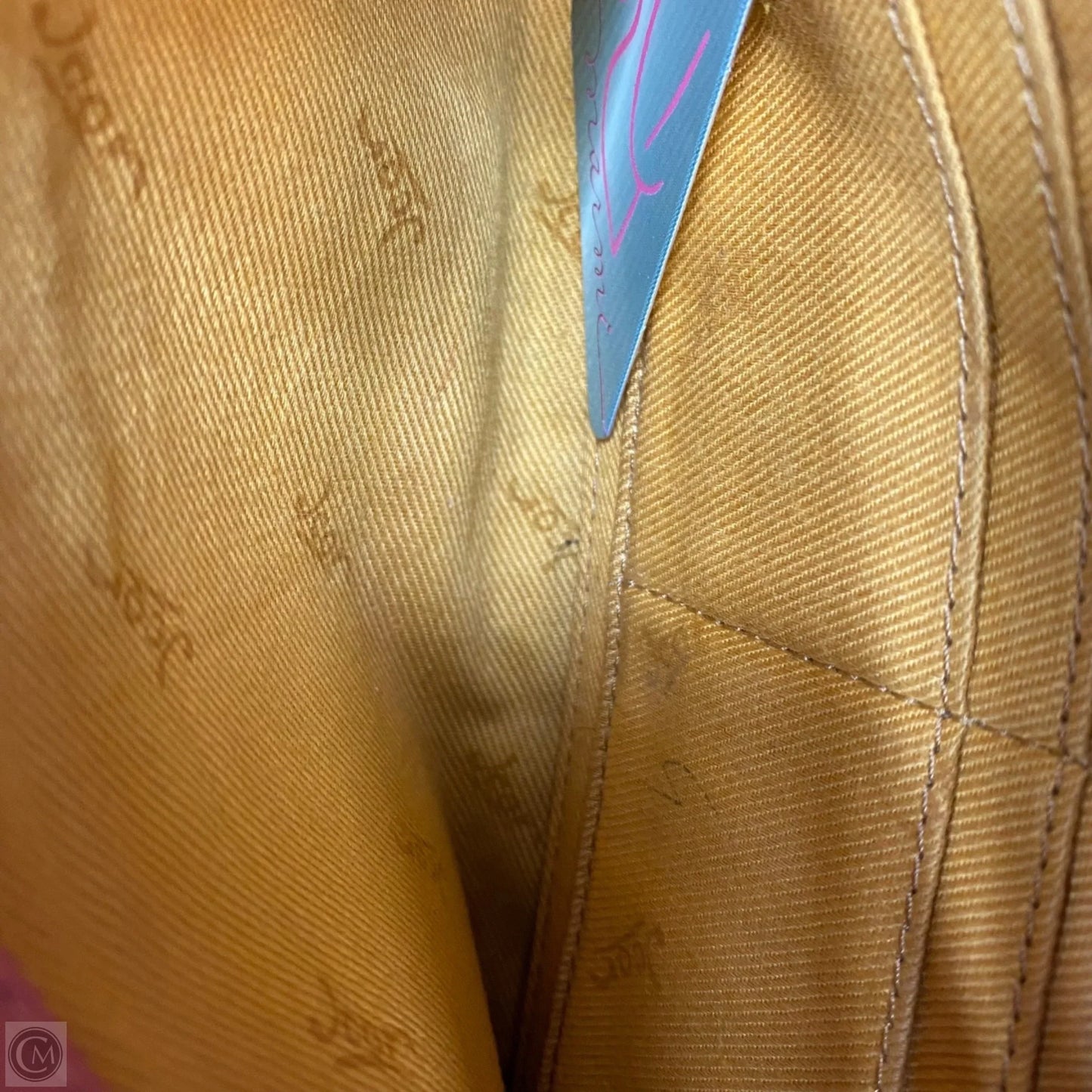 Handbag Leather By Jeon, Size: Small