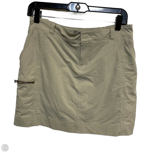 Athletic Skort By Athleta In Tan, Size: S