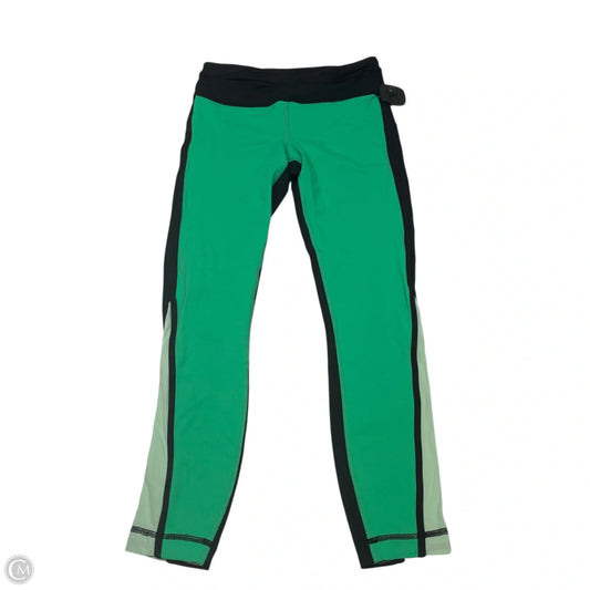 Athletic Leggings Designer By Lululemon In Green, Size: S