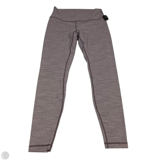 Athletic Leggings Designer By Lululemon In Purple, Size: M