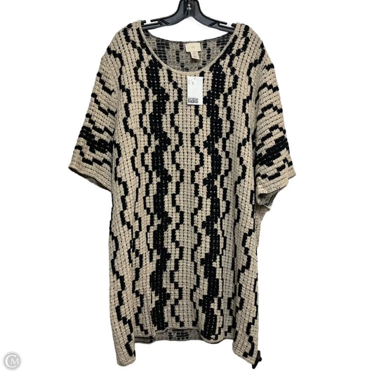 Dress Casual Short By H&m In Black & Tan, Size: Xl