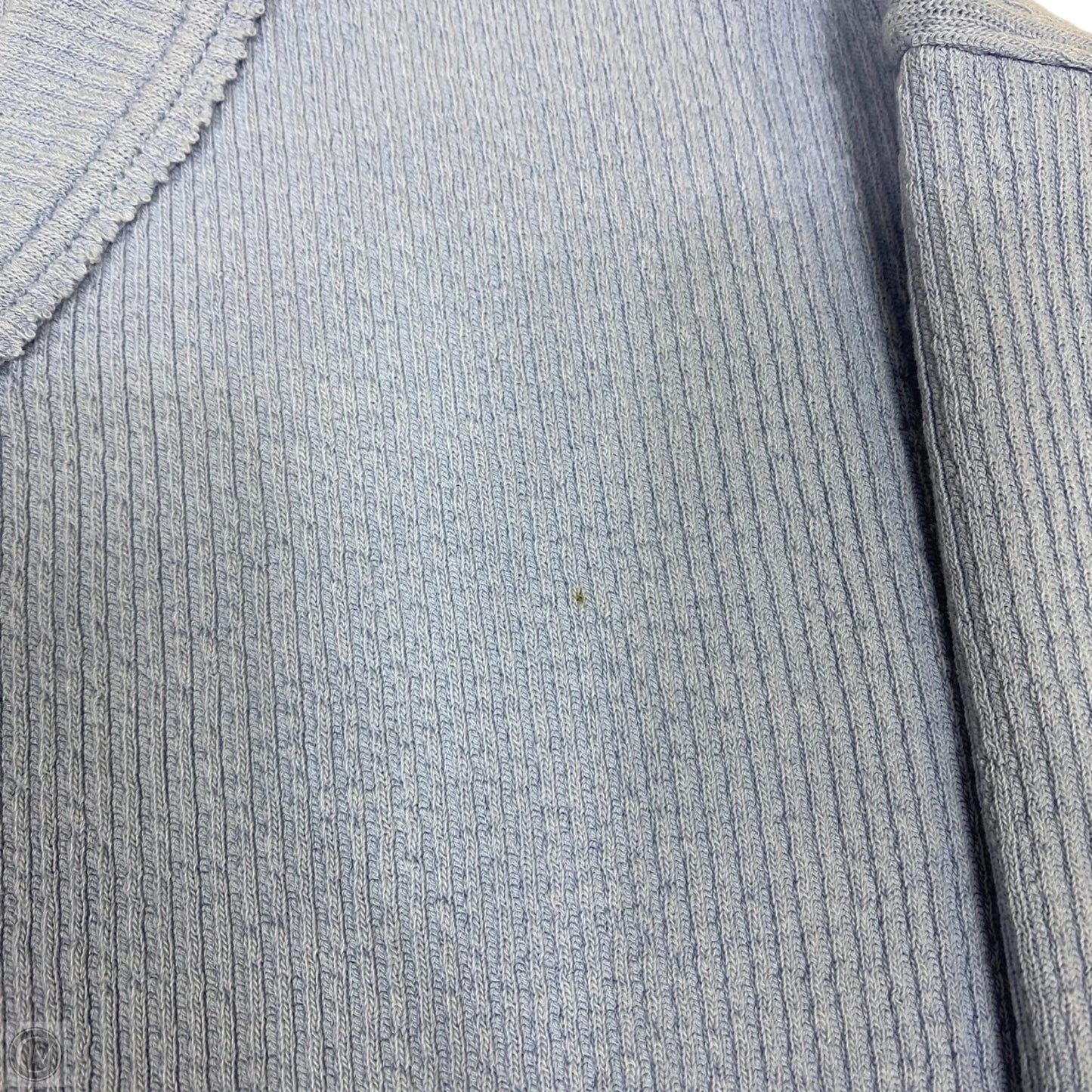Top Long Sleeve By Aerie In Blue, Size: S