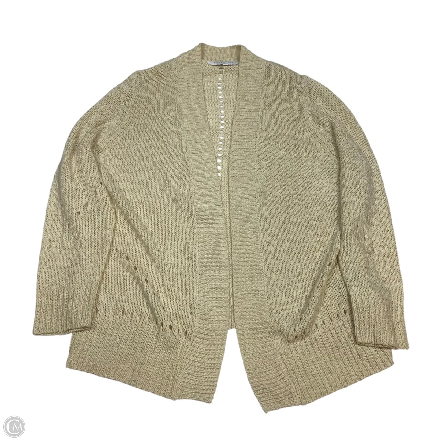 Sweater Cardigan By Sonoma In Cream, Size: L