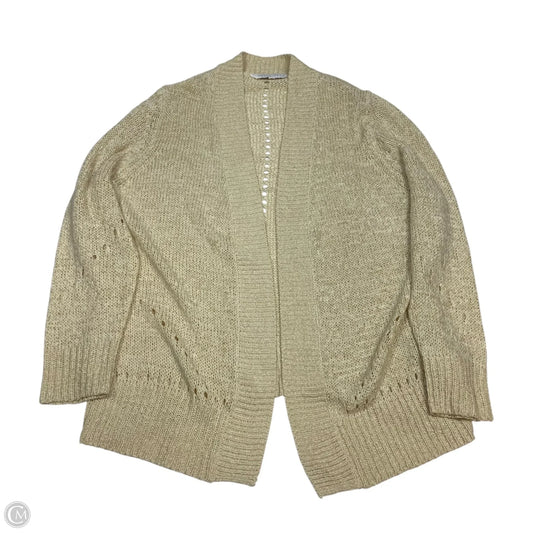 Sweater Cardigan By Sonoma In Cream, Size: L