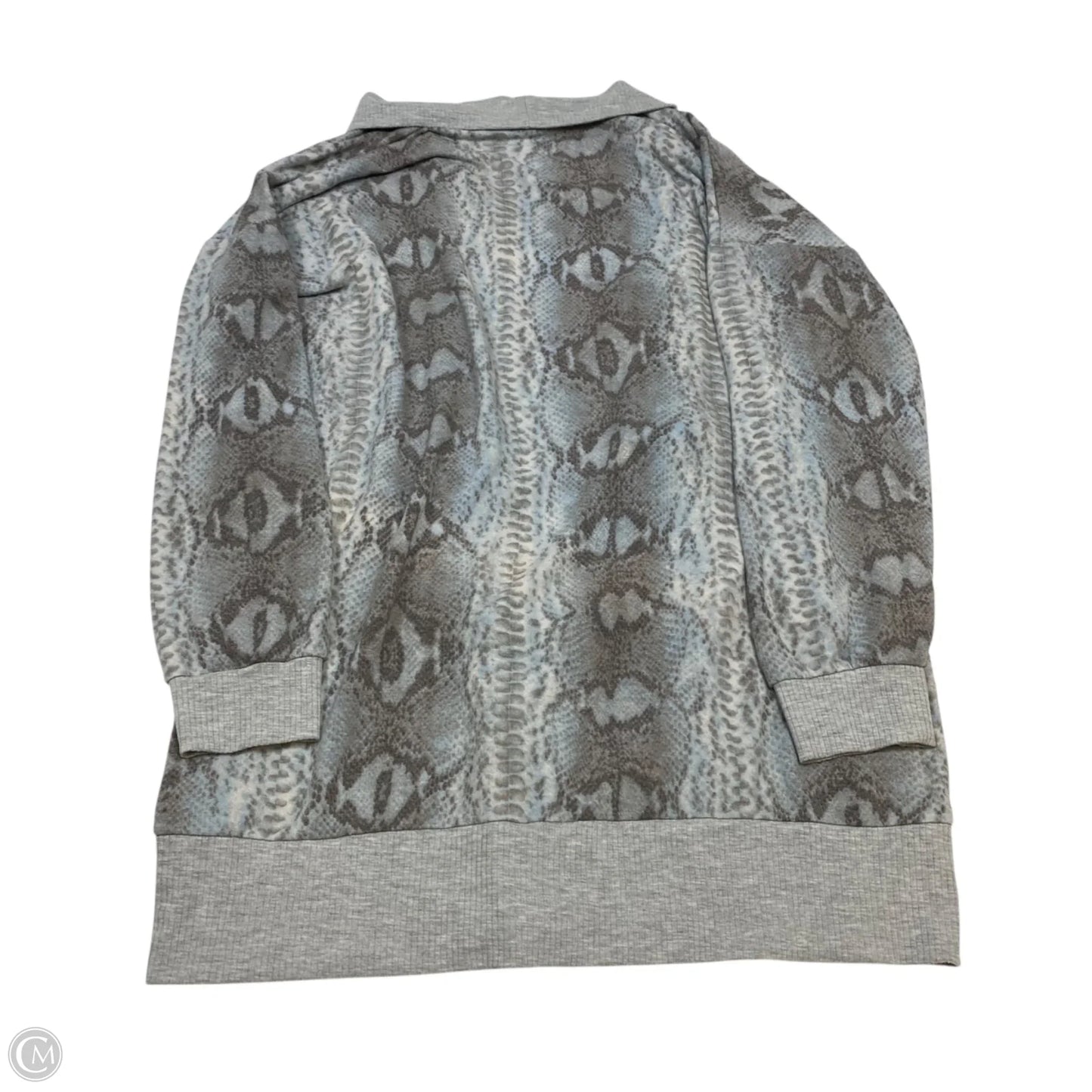 Cardigan By Flamingo In Grey, Size: M
