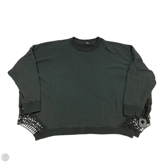 Sweatshirt Crewneck By Aerie In Grey, Size: Xl