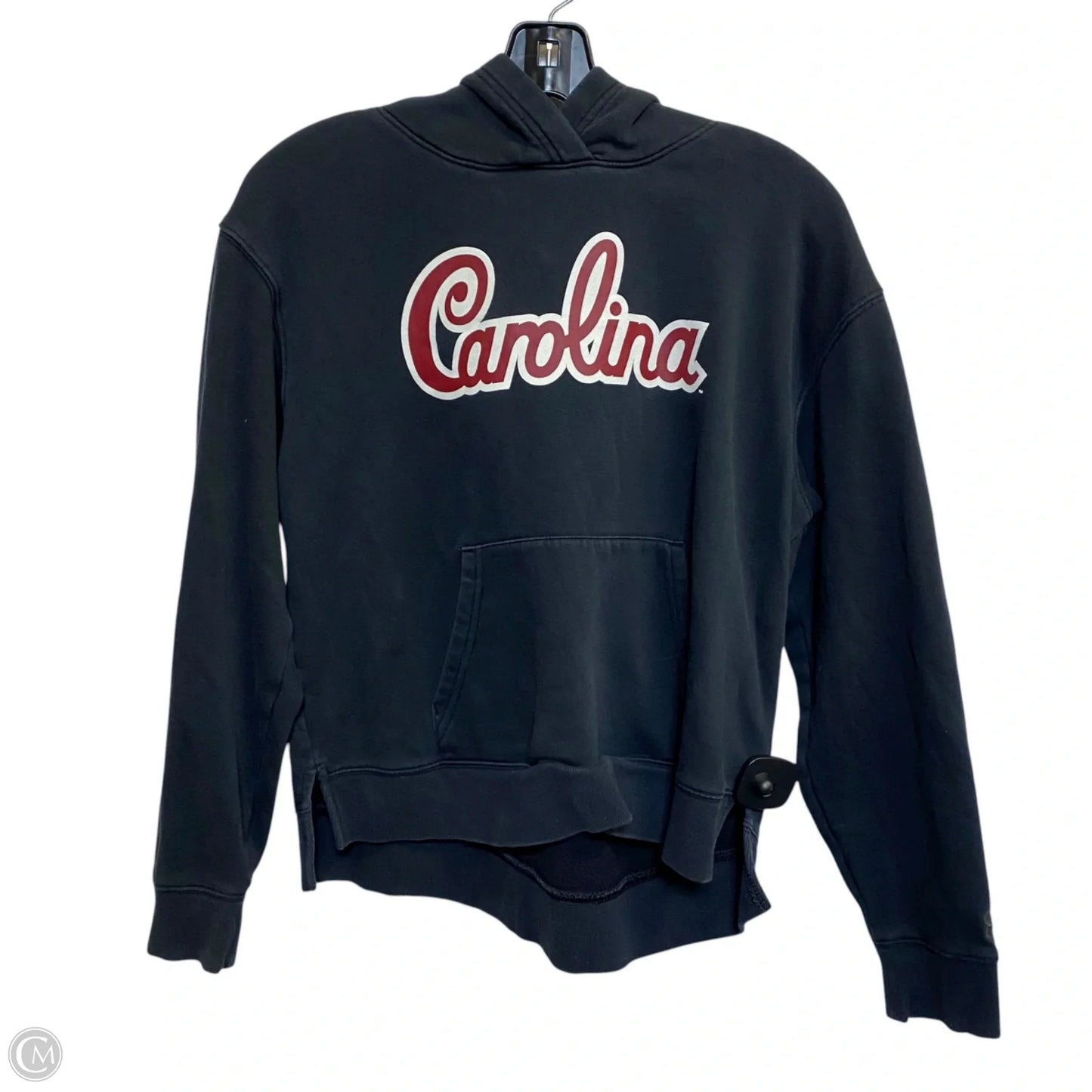 Athletic Sweatshirt Hoodie By Under Armour In Black, Size: M