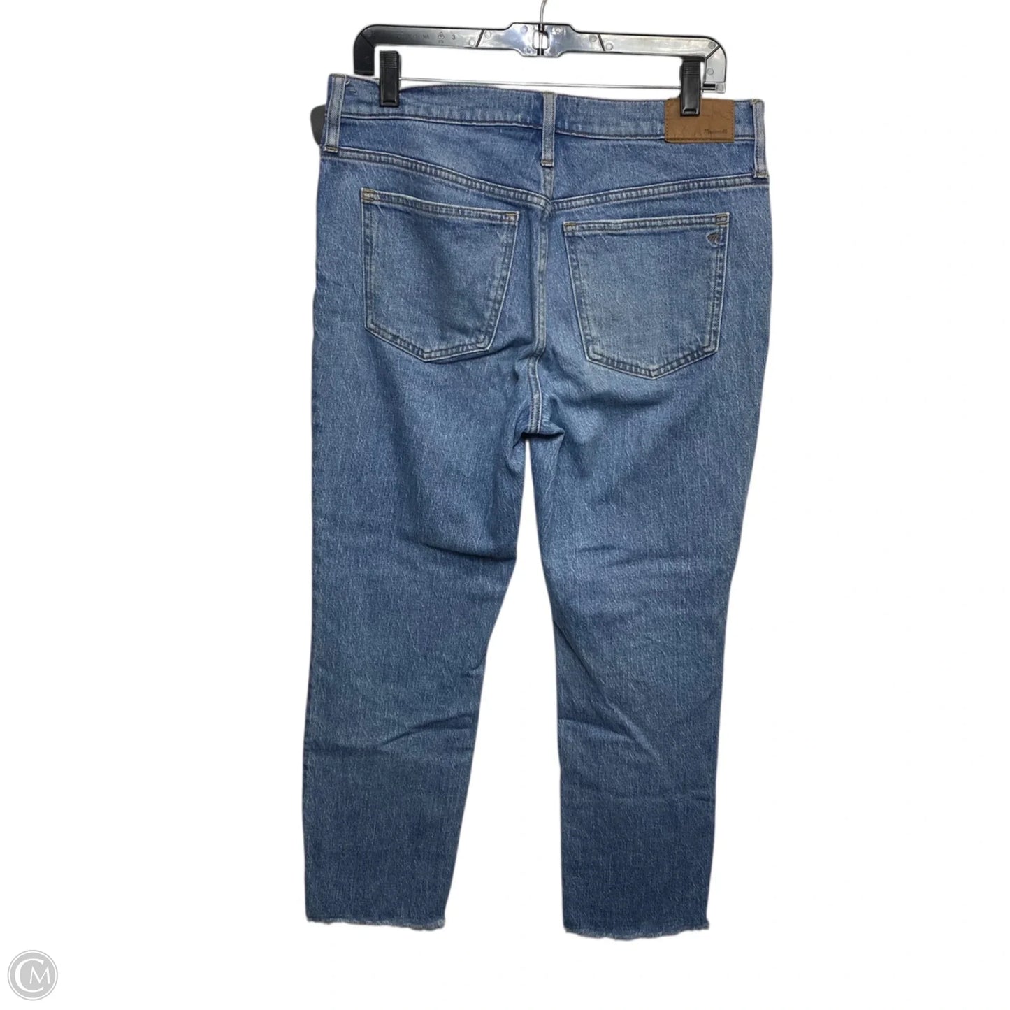 Jeans Straight By Madewell In Blue Denim, Size: 6