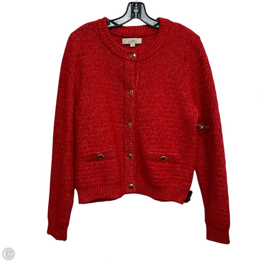 Sweater By Loft In Red, Size: L