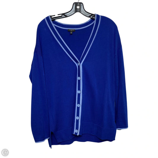 Cardigan By Talbots In Blue, Size: Lp