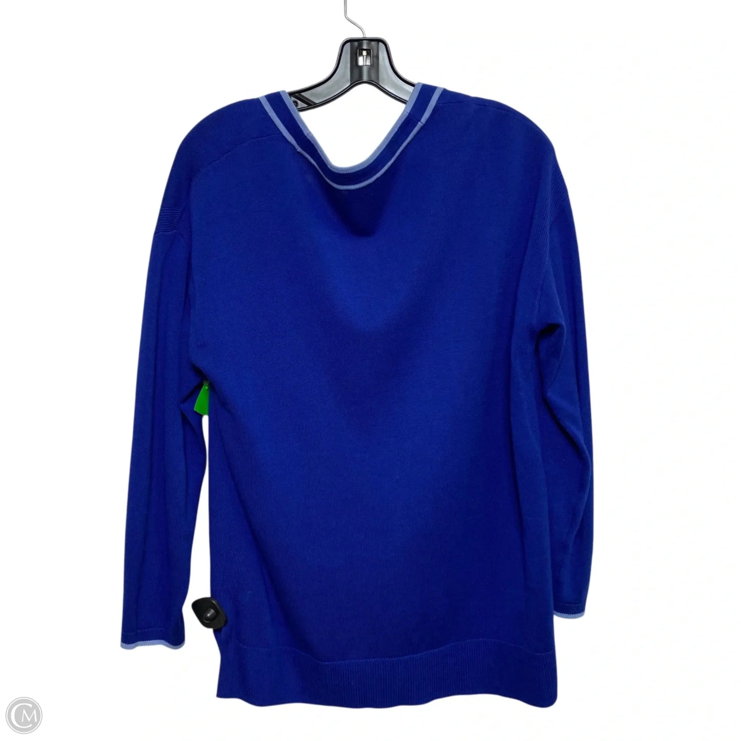 Cardigan By Talbots In Blue, Size: Lp