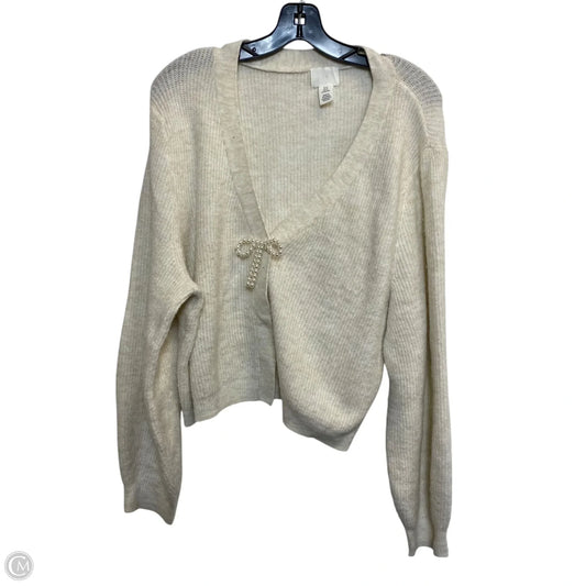Sweater By H&m In Cream, Size: Xl