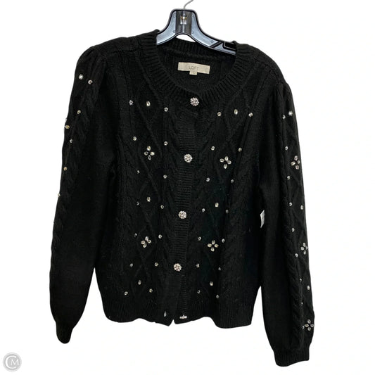 Sweater By Loft In Black, Size: L