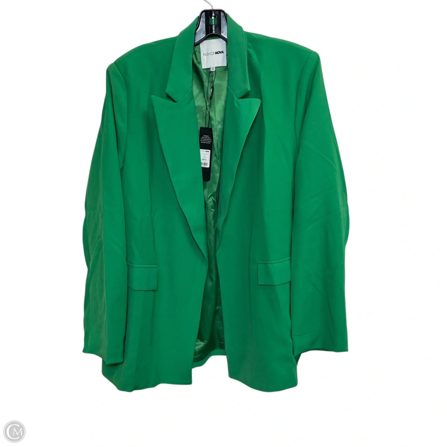 Blazer By Fashion Nova In Green, Size: Xl