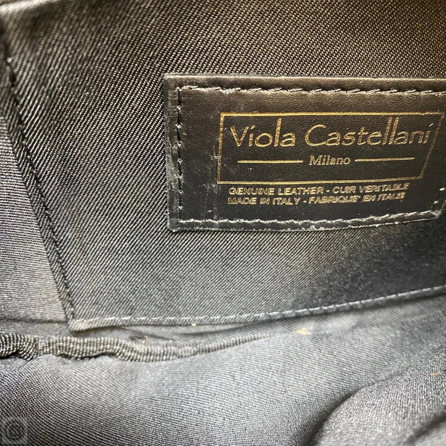Belt Bag Leather By Viola Castellani, Size: Medium
