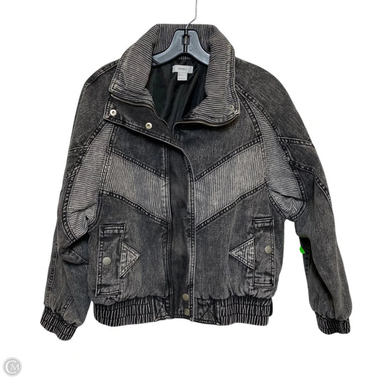 Jacket Denim By Forever 21 In Grey Denim, Size: S