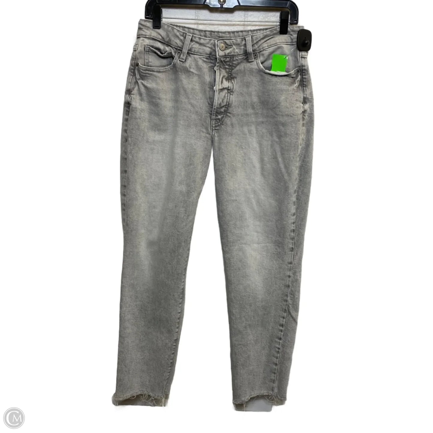 Jeans Straight By Old Navy In Grey Denim, Size: 10