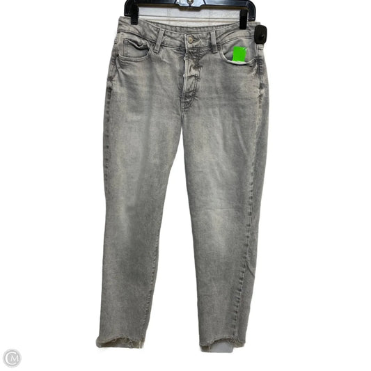 Jeans Straight By Old Navy In Grey Denim, Size: 10