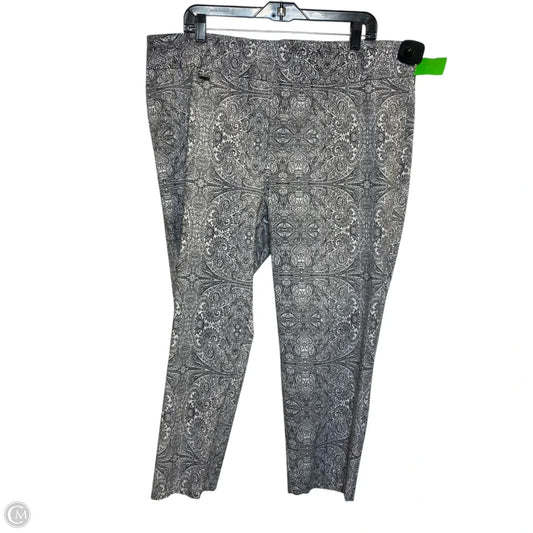 Pants Dress By Premise In Black & White, Size: 3x