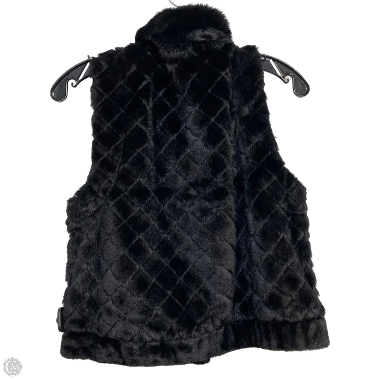 Vest Faux Fur & Sherpa By Crave Fame In Black, Size: S