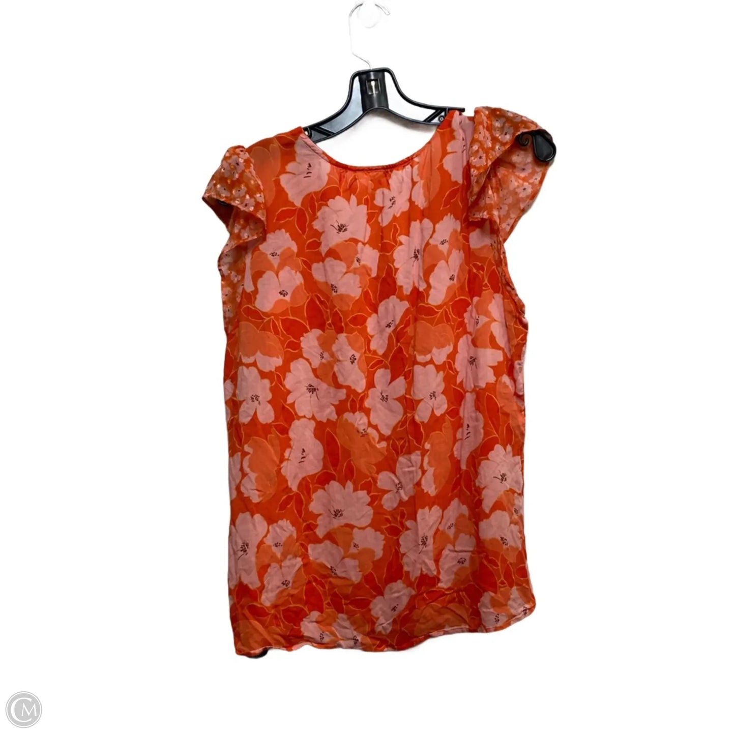 Top Sleeveless By Dr2 In Orange, Size: L