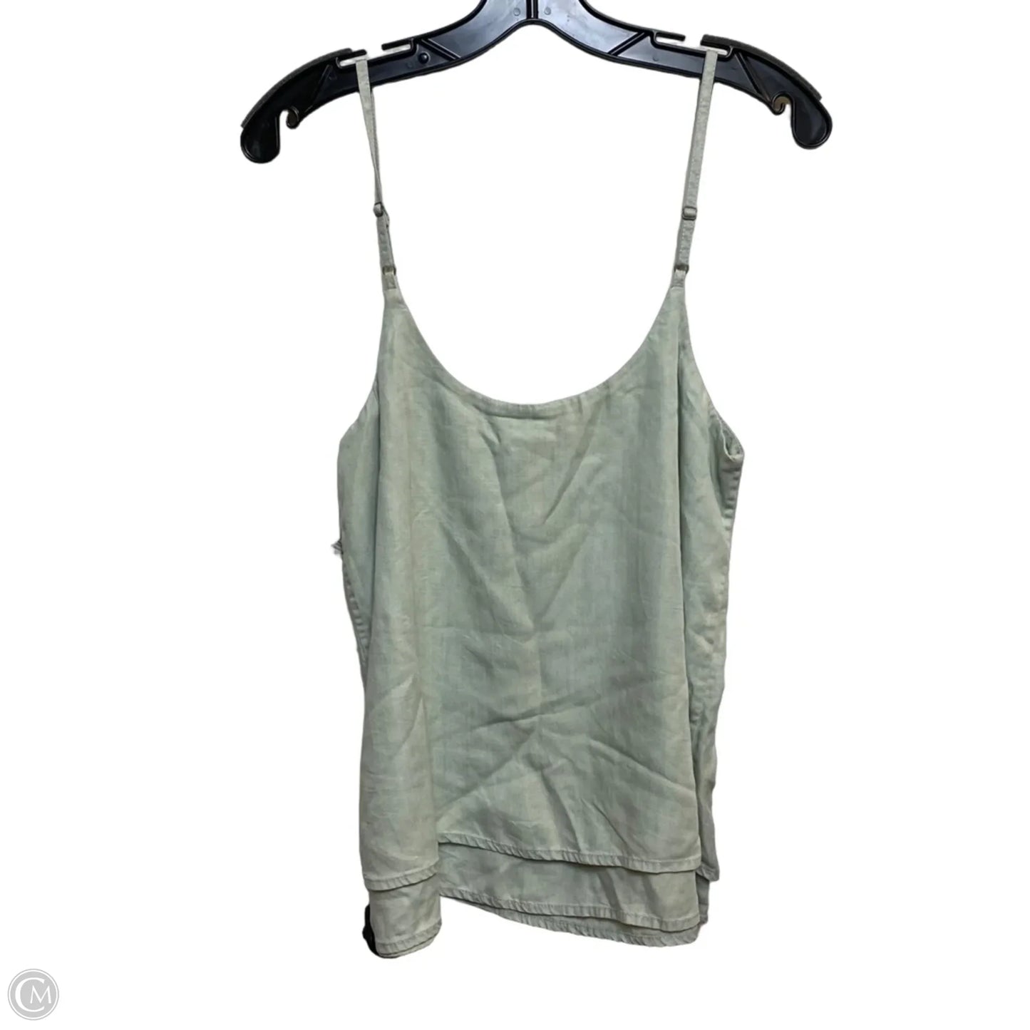 Top Sleeveless By Tart In Green, Size: M