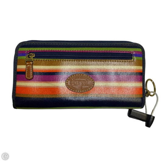 Wallet By Fossil, Size: Medium