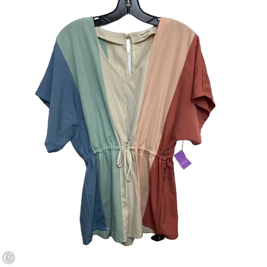 Romper By Aaron & Amber In Multi-colored, Size: S