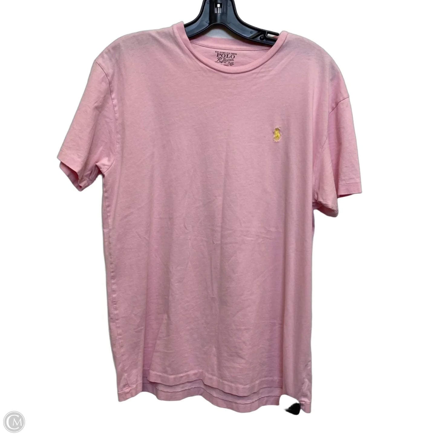 Top Short Sleeve Basic By Polo Ralph Lauren In Pink, Size: S