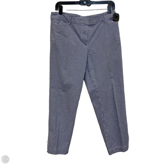 Pants Cropped By Talbots In Blue, Size: 6