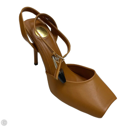 Shoes Heels Stiletto By Cmf In Brown, Size: 11.5