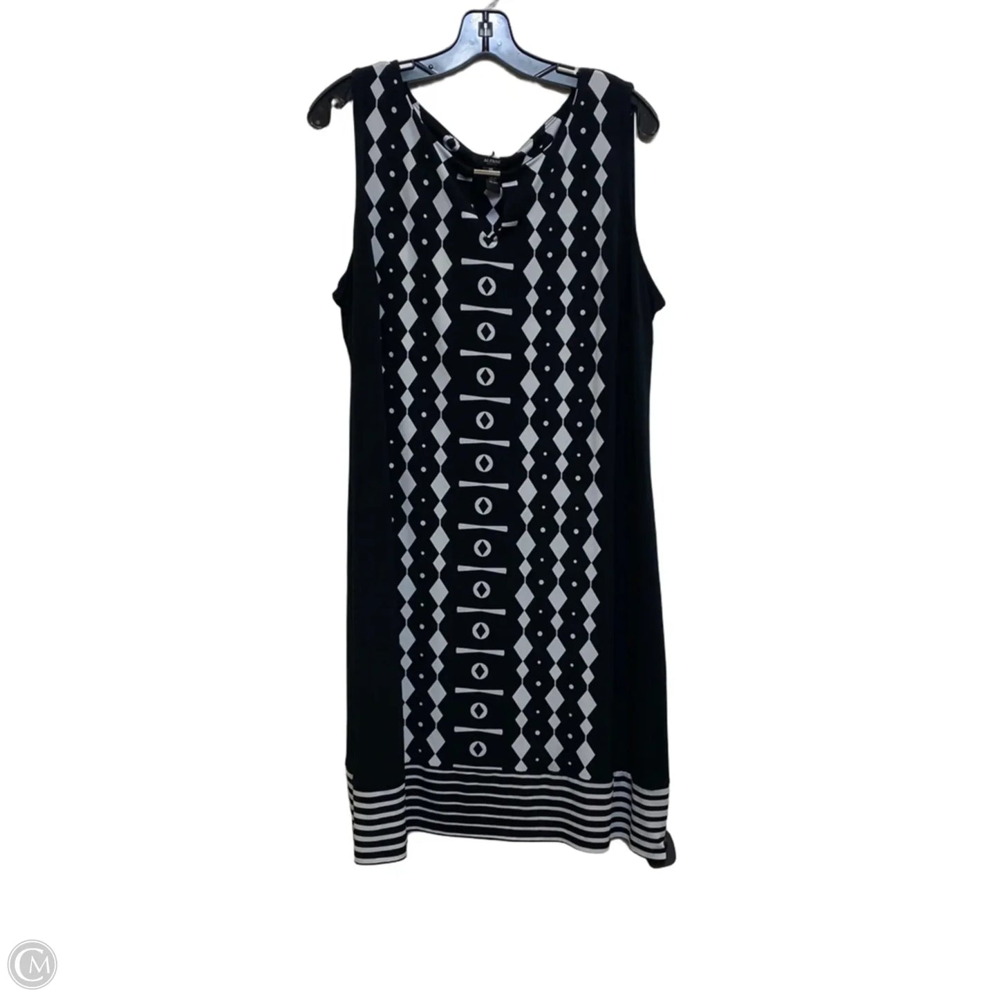 Dress Casual Short By Alfani In Black, Size: 2x