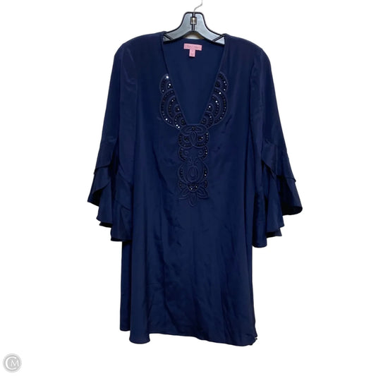 Dress Designer By Lilly Pulitzer In Navy, Size: S