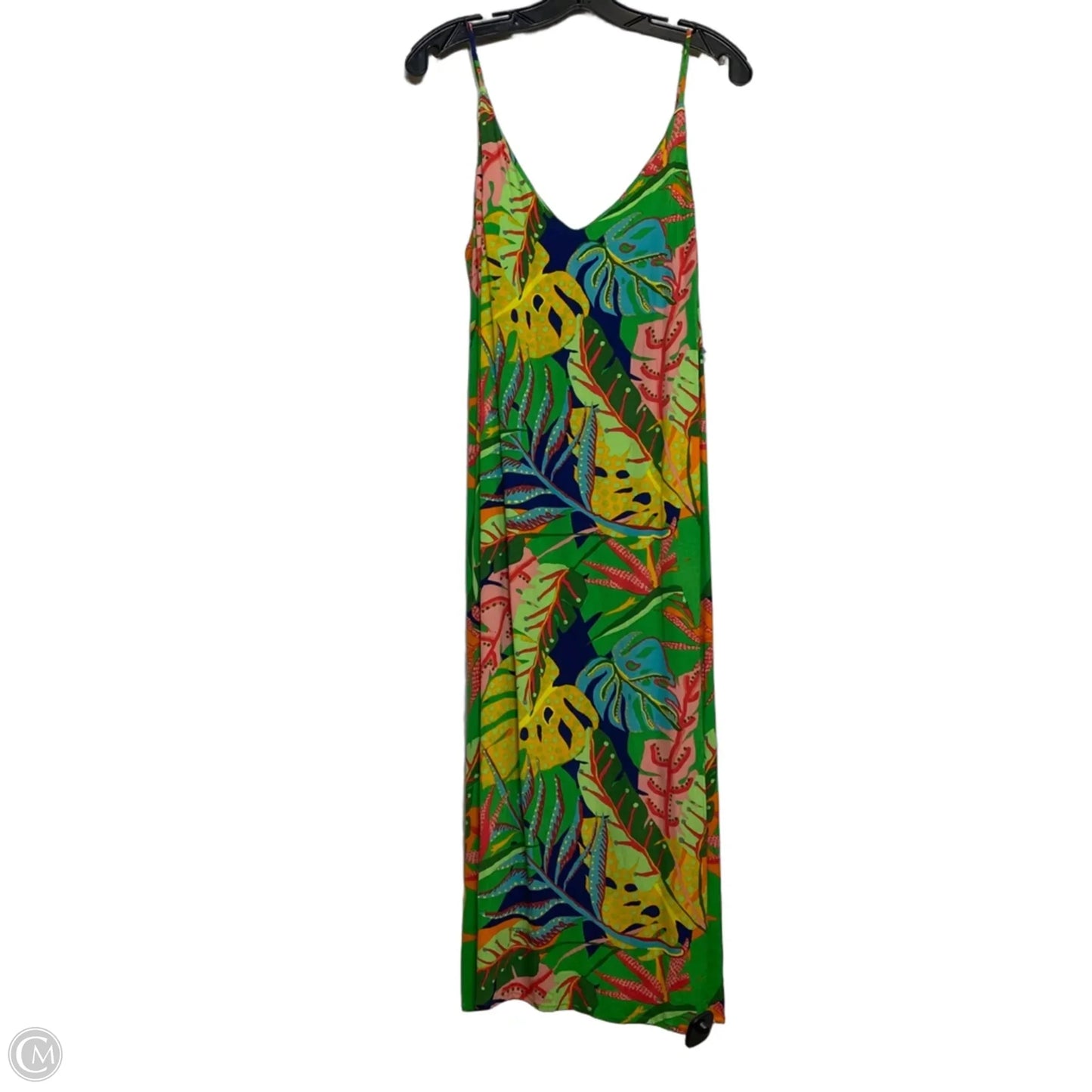 Dress Casual Midi By Olivaceous In Green, Size: L