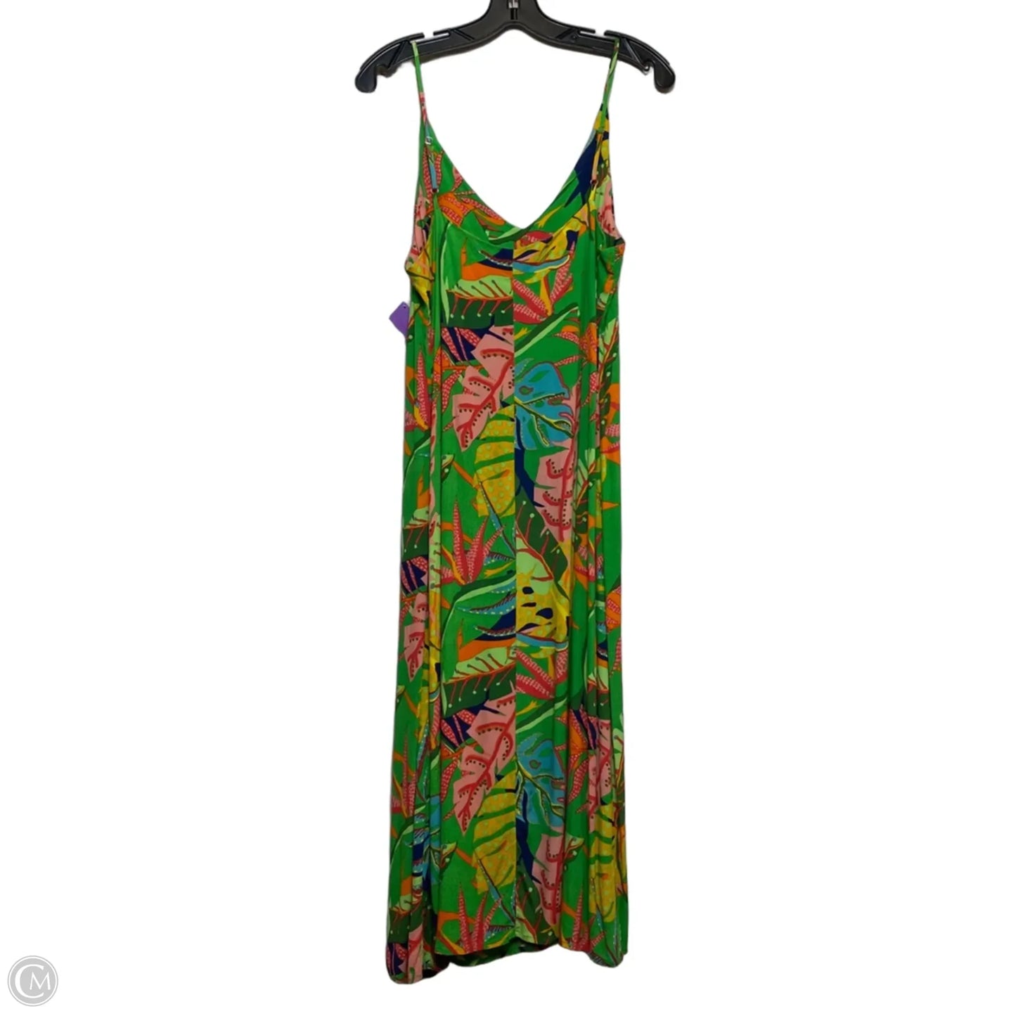 Dress Casual Midi By Olivaceous In Green, Size: L