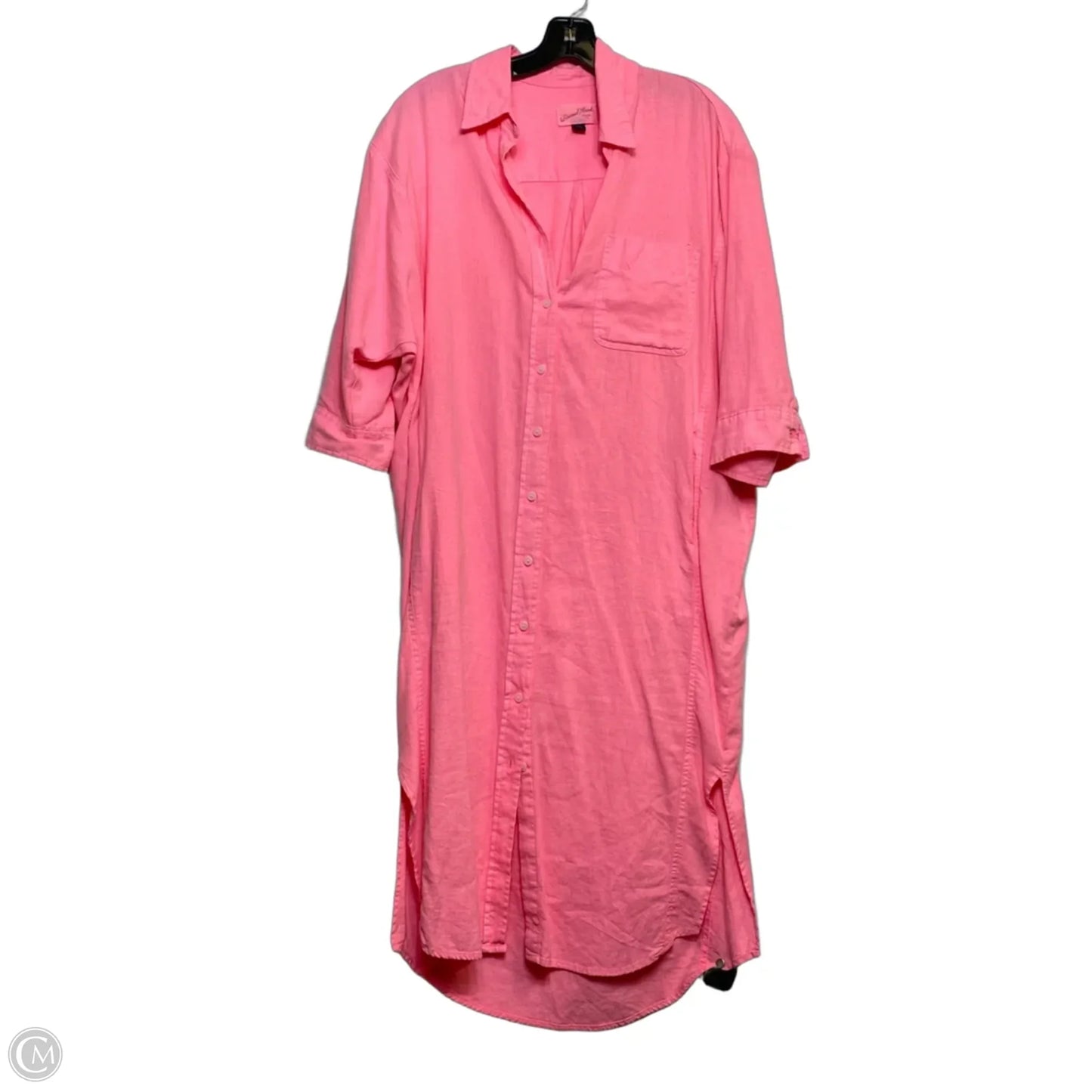Dress Casual Midi By Universal Thread In Pink, Size: S