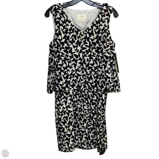 Dress Designer By Kate Spade In Black & White, Size: S